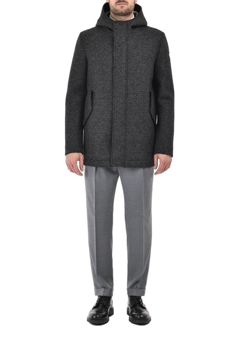 Parka slim in jersey di lana misto MANUEL RITZ | Cappotti | 3332H8317 22373598